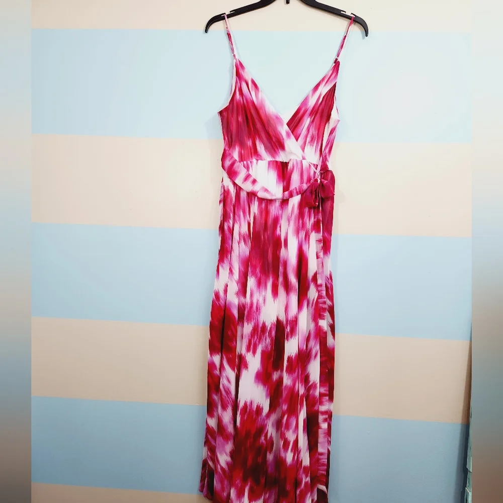 Premier Amour Pink Tie Dye Maxi Dress - Picture 3 of 10
